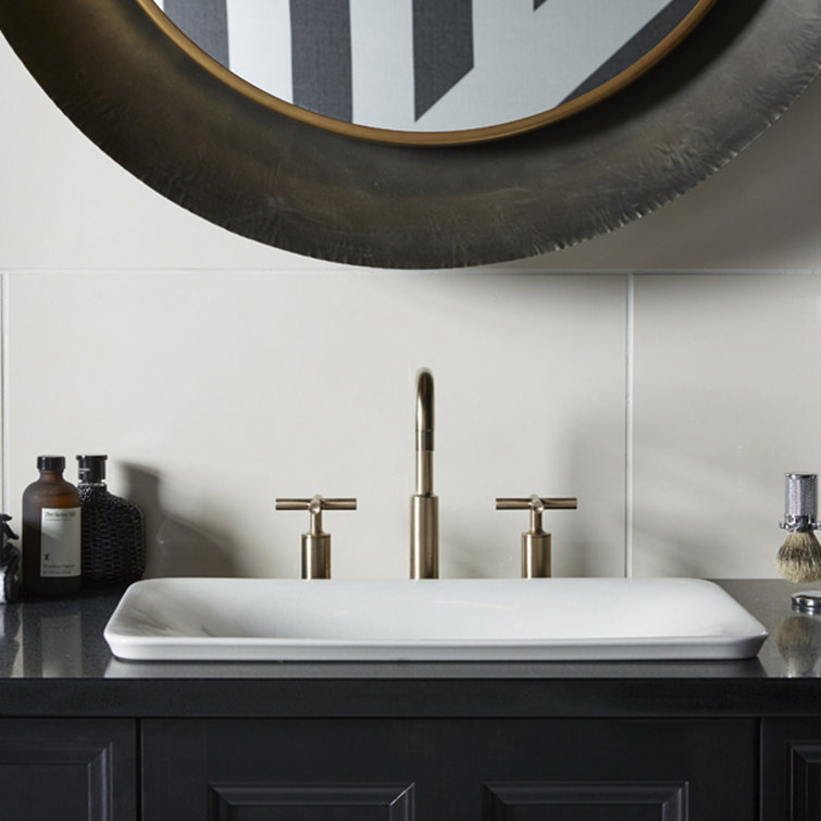 Kohler Sartorial Herringbone Carillon, ARTIST EDITIONS Rectangle Wading